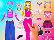 Mchezo Diary ya Doll ya Karatasi: Mavazi ya DIY online