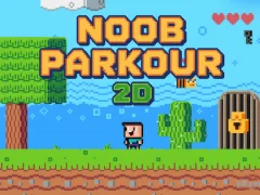 Mchezo Noob Parkour 2D online