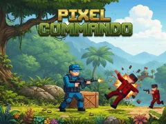 Mchezo Pixel Commando online