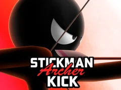 Mchezo Stickman Archer Kick online