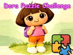 Mchezo Dora Puzzle Challenge online