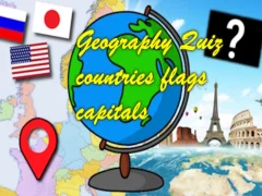 Mchezo Jiografia Jaribio la Nchi za Bendera online Mchezo Jiografia Jaribio la Nchi za Bendera online