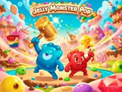 Mchezo Jelly Monster Pop online