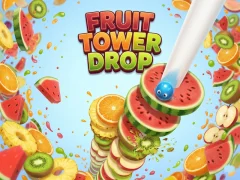 Mchezo Fruit Tower Drop online