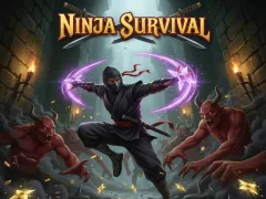 Mchezo Ninja Survival online