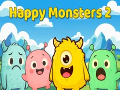 Mchezo Monsters mwenye furaha 2 online