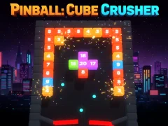 Mchezo Pinball: Cube Crusher online