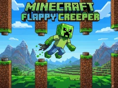 Mchezo Minecraft Flappy Creeper online