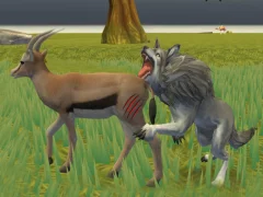 Mchezo Simulator ya maisha ya mbwa mwitu online