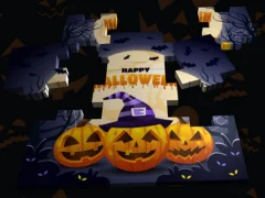 Mchezo 3D Halloween Jigsaw online Mchezo 3D Halloween Jigsaw online