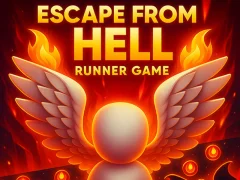 Mchezo Escape from Hell: Crazy Runner Game online