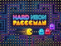 Mchezo Neon paccoman ngumu online