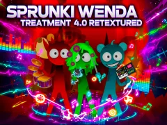 Mchezo Sprunki Wenda Matibabu 4 Retextured online
