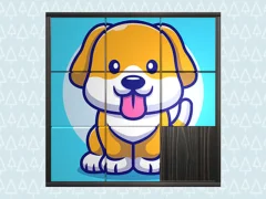 Mchezo 3D Kid Sliding Puzzle online