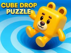 Mchezo Cube kushuka puzzle online