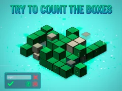 Mchezo Jaribu kuhesabu masanduku online