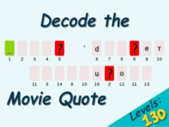 Mchezo Amua nukuu ya sinema online