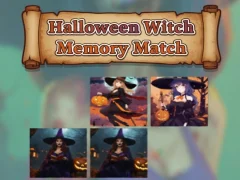 Mchezo Mechi ya kumbukumbu ya Mchawi wa Halloween online