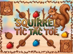 Mchezo Squirrel Tic Tac Toe online