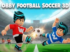 Mchezo Obby Football Soka 3D online