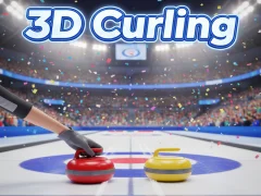 Mchezo 3D Curling online