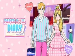Mchezo Diary ya Doll ya Karatasi: Mavazi ya DIY online