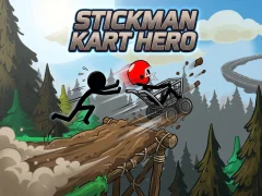 Mchezo Stickman Kart Hero online