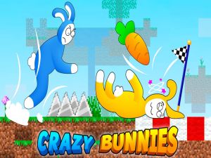 Mchezo Bunnies wazimu online