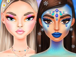 Mchezo Msimu wa Mega Makeup Bora online