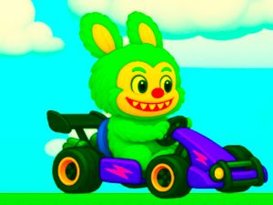 Mchezo Labubu Gokart online