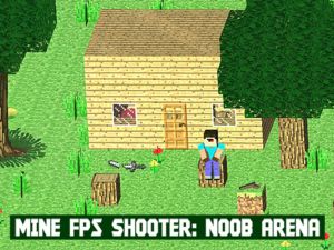 Mchezo Mgodi FPS Shooter: Noob Arena online