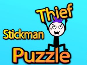 Mchezo Stickman mwizi puzzle online