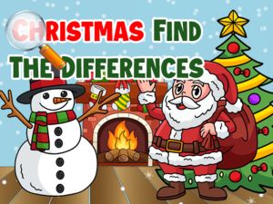 Mchezo Krismasi pata tofauti online