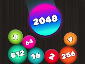 Mchezo 2048 Puzzle: Unganisha mipira online