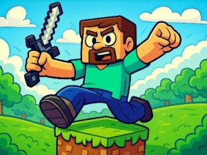 Mchezo Majaribio ya Parkour ya Minecraft online
