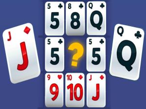 Mchezo Kadi zinafanana na puzzle online