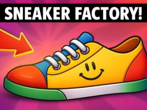 Mchezo Kiwanda cha Sneaker! online