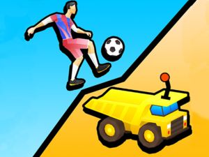 Mchezo Kick na kupanda online