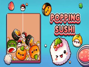 Mchezo Popping sushi online