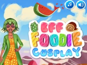 Mchezo BFF Foodie cosplay online