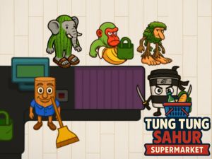 Mchezo Tung Tung Sahur Supermarket online