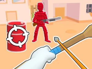 Mchezo Stickman Archer: Risasi mishale huko Reds online
