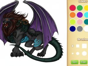 Mchezo Joka Chimera Coloring Kitabu online