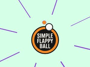 Mchezo Mpira rahisi wa flappy online