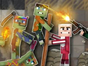 Mchezo Watu dhidi ya Zombies: Sandbox online