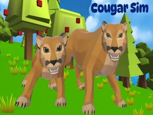 Mchezo Cougar Simulator: Paka kubwa online