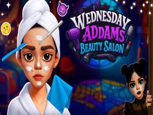 Mchezo Jumatano Addams Urembo online