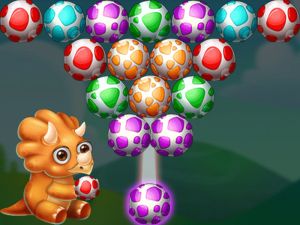Mchezo Risasi ya yai ya Dino online