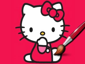 Mchezo Rahisi kuchorea kitty online