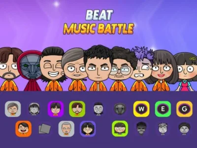 Mchezo Piga vita vya muziki online